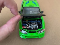 1/25 scale Revell Fast andthe Furious 1995 Mitsubishi Eclipse built PaulWalker
