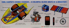 Cosmic Charger Carl Casper’s Dragster MPC 1:25 NEW FACTORY SEALED *US Seller*