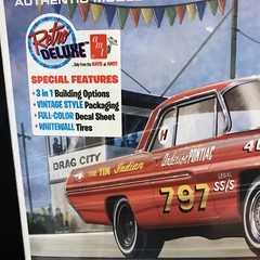 AMT 1392 ‘62 PONTIAC CATALINA SUPER STOCK MODEL KIT-NIB-1/25 SCALE