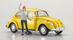 Hasegawa 1/24 VW Beetle 1967 w/Girls Figure Plastic Model SP620 (Car)