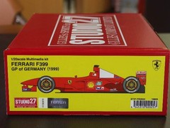 STUDIO27 Multimedia kit 1/20 FERRARI F399 GERMANY GP 1999 FR-2025 form JP 16005