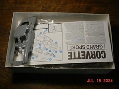 Accurate Miniatures Corvette Grand Sport 1964 Prototype 1/24 Model Kit UPRM