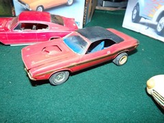 Vintage Lot 6 Built 1:24 Scale Model Car Kits Junkyard Lot Dodge Mopar GTX Charg
