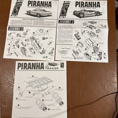AMT 1/25 Piranha Drag Team Street’n’Strip Model Kit AMT1113 New Open Box
