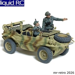 Tamiya USA TAM35393 1/35 German Schwimmwagen Type 166 Wide Wheel Version Plastic