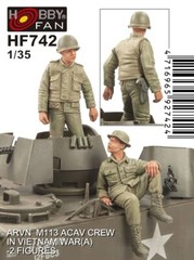 Hobby Fan 1/35 HF-742 ARVN M113 ACAV Crew (Vietnam War) (Set.A) – 2 Figures