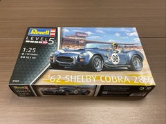 1/25 Revell #07669 ‘62 Shelby Cobra 289