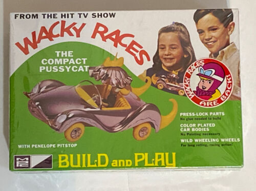 Wacky Races Compact Pussycat SNAP MPC934 Plastic Models SNAP All