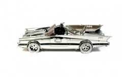 SD Toys BATMAN BATMOBILE 1966 DC COMICS3D Metal Model Kit Laser Cut