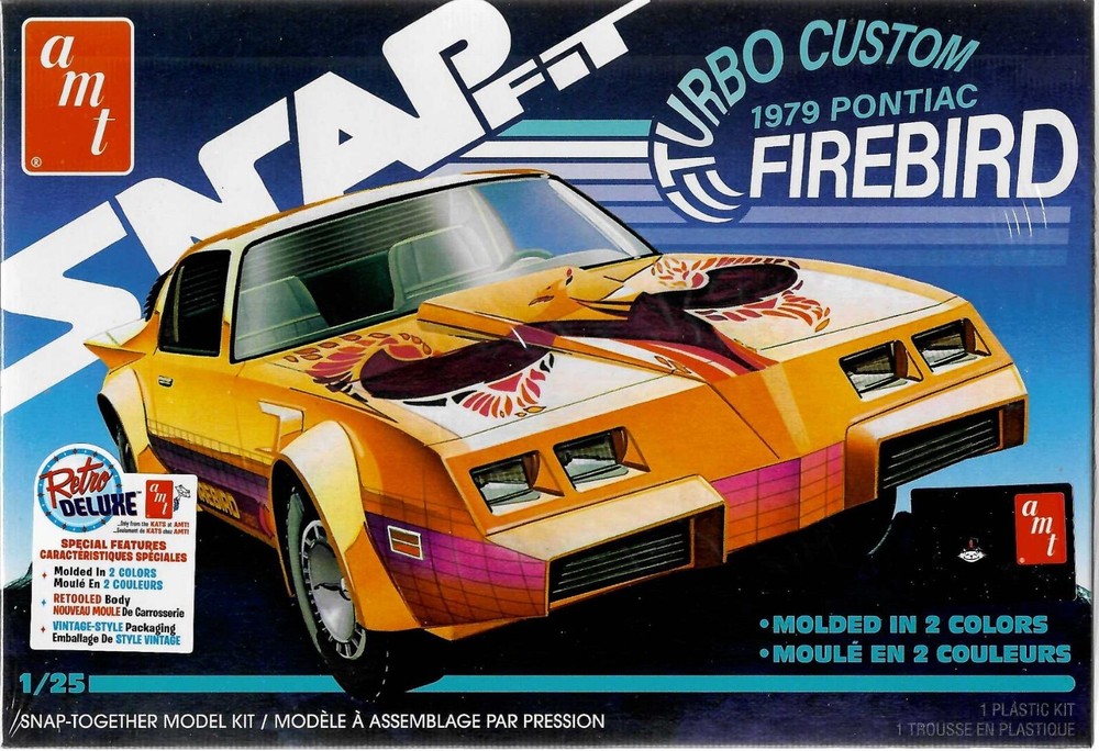 AMT 1211 Turbo Custom 1979 Pontiac Firebird model kit
