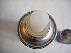 Vintage Pactra ‘Namel Purple Grape S42 Spray Paint Can Paper Label 1961 NOS