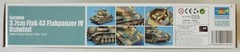 1/35 3.7cm Flak 43 Flakpanzer IV “Ostwind” Trumpeter #01520 Factory Sealed MISB