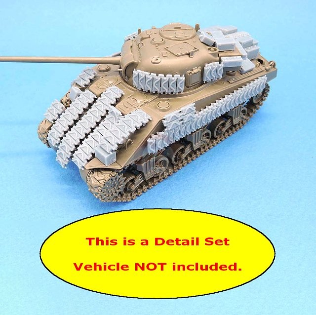 Legend 1/48 Track Armor & Stowage British Sherman Firefly Tank WWII #2 LF4115