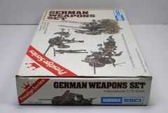 1/72 Scale WWII German, 3 Weapons Set With Crews, ESCI