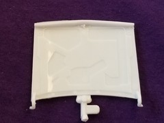 1991 Chevy S-10 Lowrider STOCK HOOD from Revell 1:25 Model Kit 91 Chevrolet