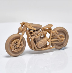 1/64 xs650 motorcycle model garage model transportation accessories colorless 1