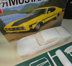 1971 FORD MUSTANG MACH 1 BODY,INTERIOR,CHASSIS,SUSPENSION,GLASS,DECALS,TRIM +