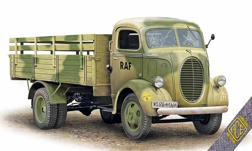 COE (CabOverEngine) heavy duty truck m.1939 (Plastic model kit) 1/72 ACE 72590
