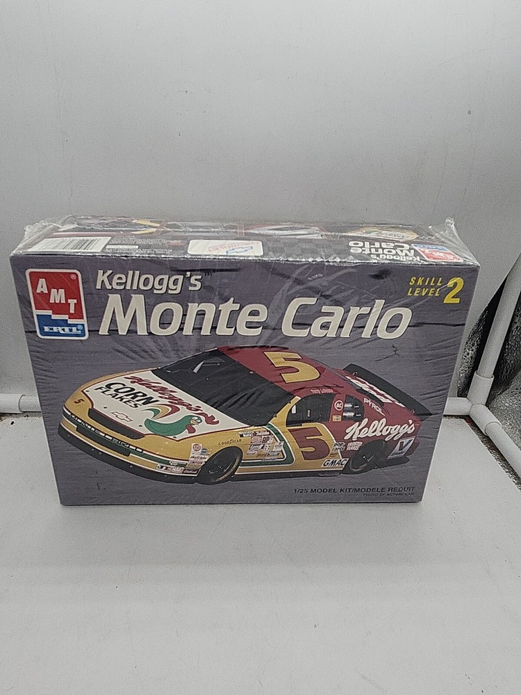 1995 #5 T Labonte Kellogg’s Corn Flakes Monte Carlo, AMT 1:25, Kit #8187, Sealed