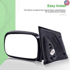 SCITOO Driver Side View Mirror Fit For 2006-2011 For Honda Civic DX EX LX Si