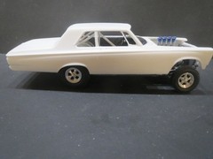 65′ Plymouth Sedan AWB 1/25 Resin Body from Fremont Racing Specialties