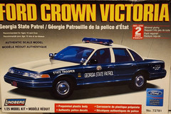 Ford Crown Victoria Georgia State Patrol Lindberg 1:25 NEW OPEN BOX *US Seller*