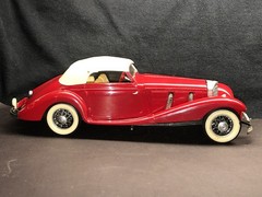 Vintage Monogram Mercedes Benz 540K Convertible Coupe 1/25 Model Nice Build