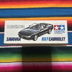 Tamiya 1/24 Mazda Savanna RX-7 Cabriolet Sports Car Series Model Kit Japan