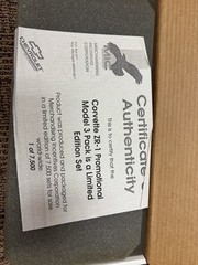3 Pack 1995 Corvette ZR-1 Commemorative Collectors Plastic promo cars 1:25 Scale