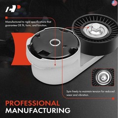 A-Premium Belt Tensioner Assembly with Pulley Compatible with Chrysler Town