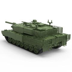 SS72362 1/72 25mm Military Model Kit Canada Leopard 2A4M CAN Medium Tank