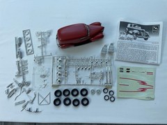 1940 FORD SEDAN DELIVERY – AMT ERTL Model Car Kit 1/25 Scale – Partially Built