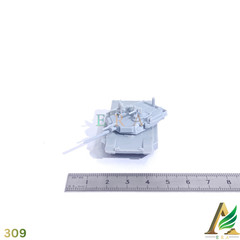 1/144 Scale Unpainted Resin M1 Abrams Tank Model Kit Military Wargaming