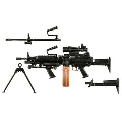 TomyTec Little Armory 1/12 MACHINE GUN M249 Upgrade LA094 Weapon Model Kit