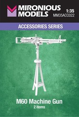 Mironious 1/35 M60 Machine Gun