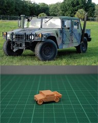 1/144 USA Humvee Pickup (fine detail) Resin Kit (USA304A)