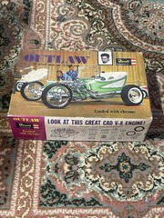 962 Revell H-1282 Big Daddy Roth Outlaw 1/25.Sc Model Kit Unbuilt w/Instructions