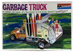 Monogram Tom Daniel’s Garbage Truck Vintage 1/24 Model Kit NEW SEALED