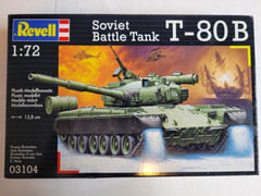 1-72 armor model kits Revell Russian T-80 B Kit#03104