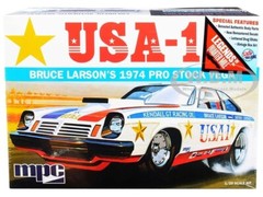 SKILL 2 MODEL KIT 1974 CHEVROLET VEGA PRO STOCK “USA-1” 1/25 SCALE MPC MPC828