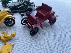 Lot of 5 Vintage 1950s Revell Highway Pioneers Action Miniatures-Parts Restore
