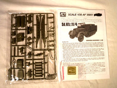 1/35 AFV Club German WWII Sd Kfz 11/4 3 Ton Semi Track w/ Bonus Rockets #35S36