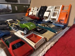 Lot Of 37 Vintage Junkyard Model Parts & Bodies Chargers ‘57 Chevy Impala Monte