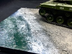 1/35 Scale Military Diorama Base Terrain Display Model Soldiers Figures Diecast