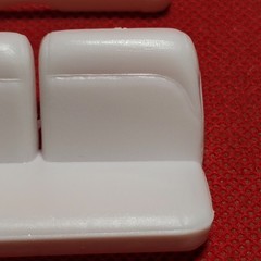 Seats 1953 Ford Victoria 1:25 Scale Model Car Part AMT