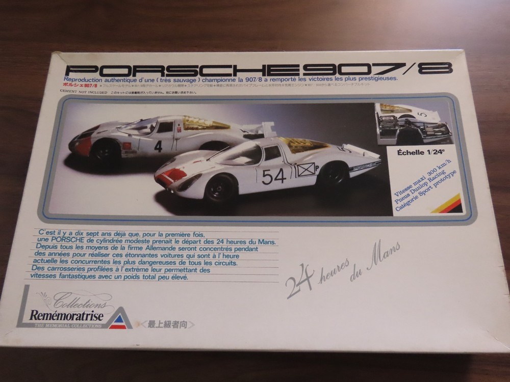 UNION-Heller 1/24 PORSCHE 907/8 (MC17)