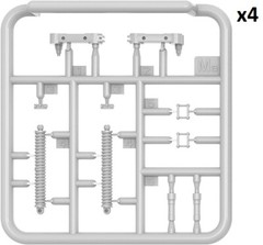 Tank T-34/85 Mod. 1960 (Plastic model kit) 1/35 MiniArt 37089