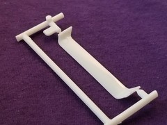 1991 Chevy S-10 Lowrider CUSTOM REAR SPOILER from Revell 1:25 Model Kit 91