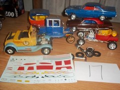 Model Car Junkyard/Parts Lot Salvage Built Plastic Models #17