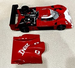 🏁 Built Plastic Model Car Kit TAMIYA 1/24 TOYOTA GT-ONE ZENT / TS020 🏁